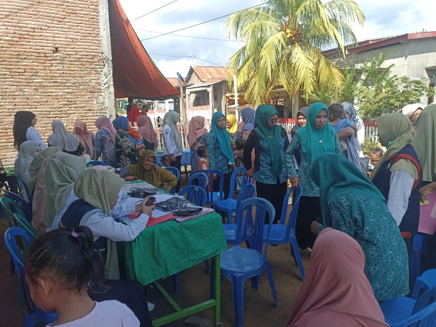 Peringatan Hari Posyandu Nasional 2026, Desa Monta Baru Gelar Posyandu Serentak di Tiga Titik